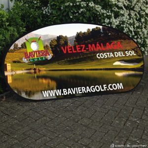 Diseño de golf banner (pop-up mariposa) de Baviera Golf