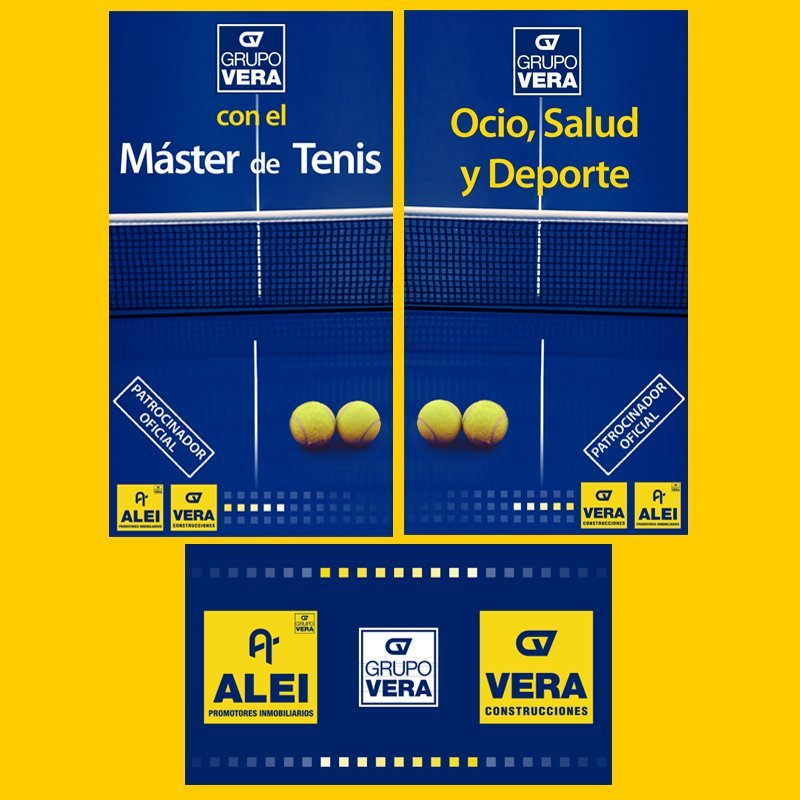 Diseño de expositores y mostrador modular para Máster de Tenis (2007 – 2008)