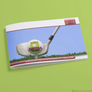 Maquetación de la Revista del Campo de Golf de Baviera