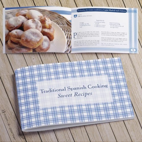 Maquetación de Libro de Recetas Traditional Spanish Cooking