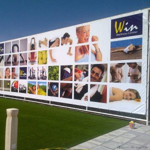 Gigantografía de exterior de Win Wellness Center