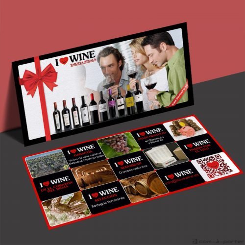 Flyer Tarjeta-Regalo de ILOVEWINE