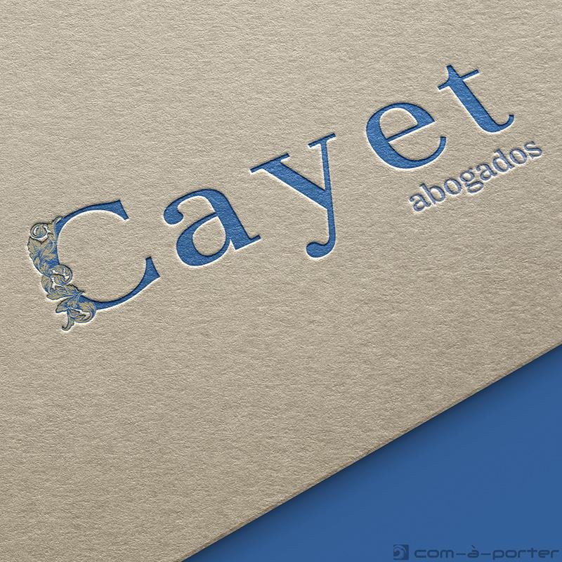 Logotipo de Cayet Abogados