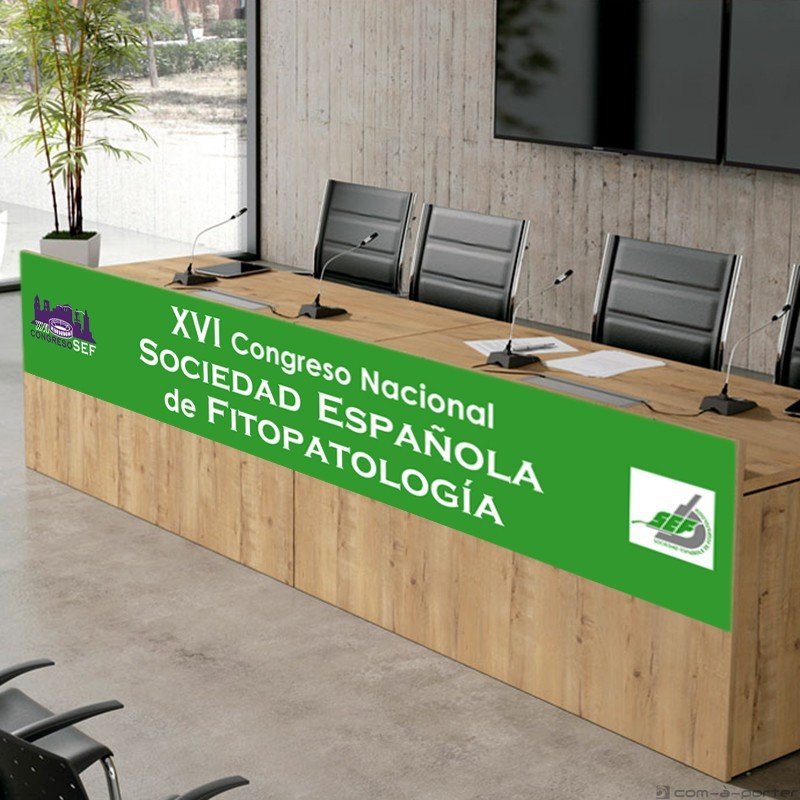 Cartelería del XVI Congreso Nacional de la Sociedad Nacional de Fitopatología