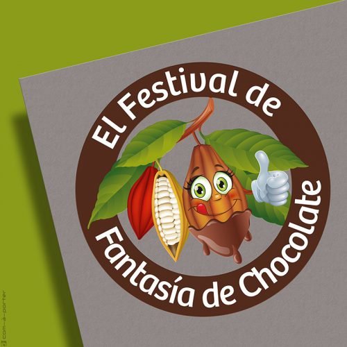 Logotipo de El Festival de Fantasía de Chocolate