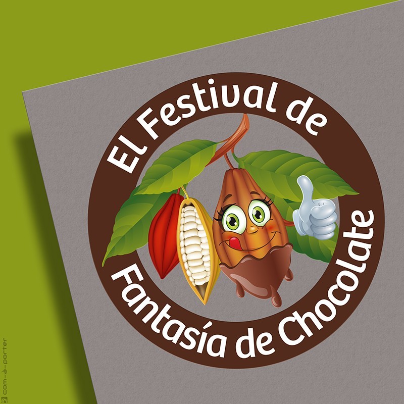 Logotipo de El Festival de Fantasía de Chocolate