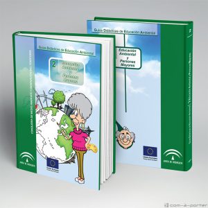 Maquetación del libro II de la colección Guías Didácticas de Educación Ambiental. Personas Mayores