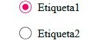 Radio button ejemplo