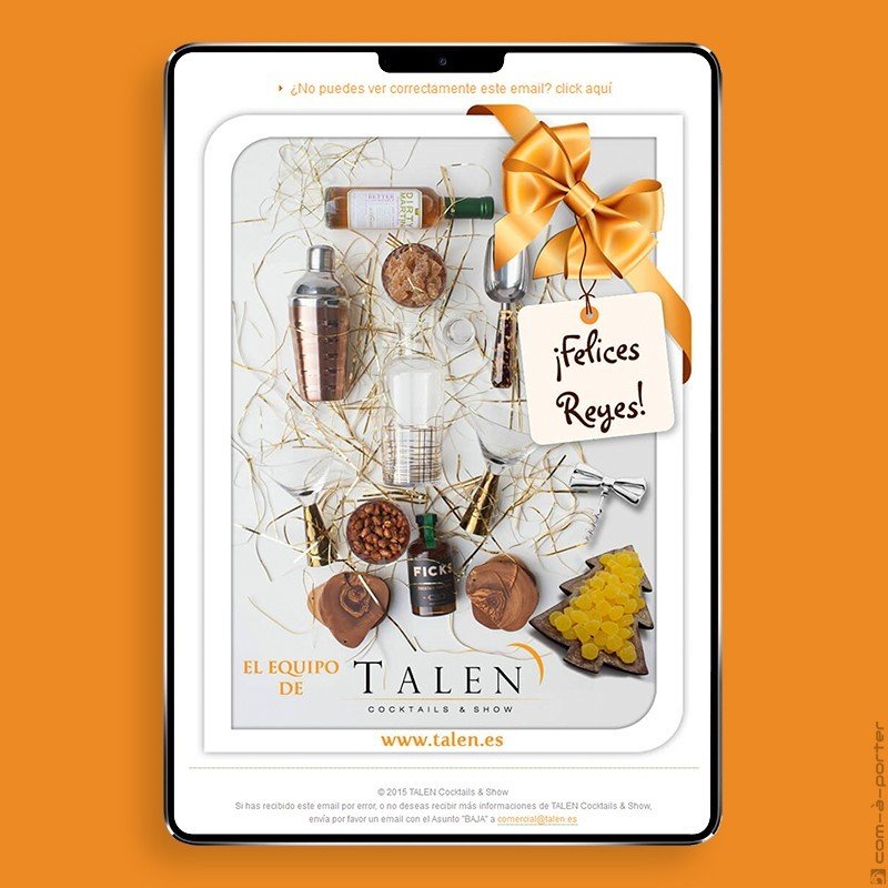 Newsletters Cuatro Estaciones (2015) de TALEN Cocktails & Show