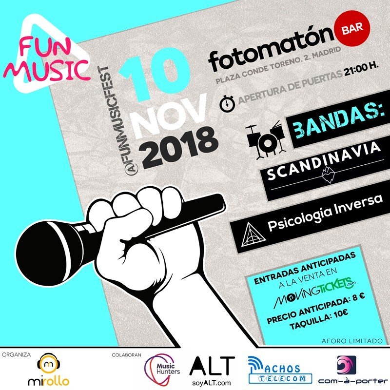 Cartelería de Fun Music Festival