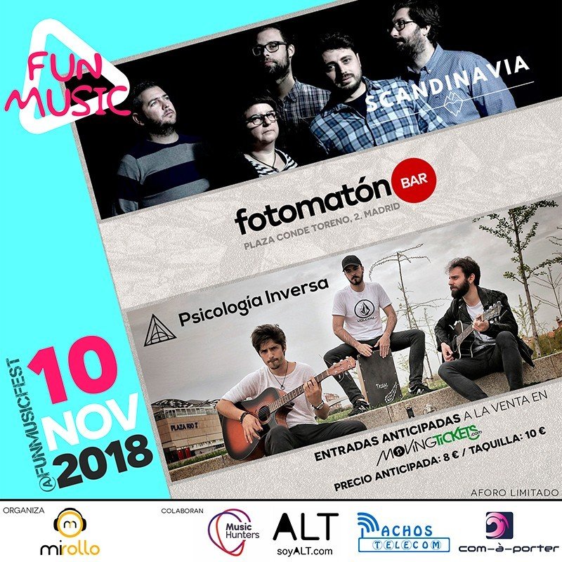 Cartelería de Fun Music Festival