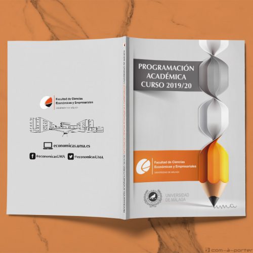 Maquetación del Libro Programación Académica Curso 2019/2020 de la Facultad de Ciencias Económicas y Empresariales de la Universidad de Málaga