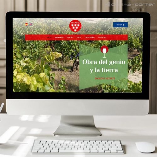 Página Web Corporativa Bodegas Mitarte