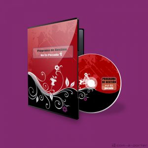 Diseño de carátula y galleta de disco CD de No Es Pecado