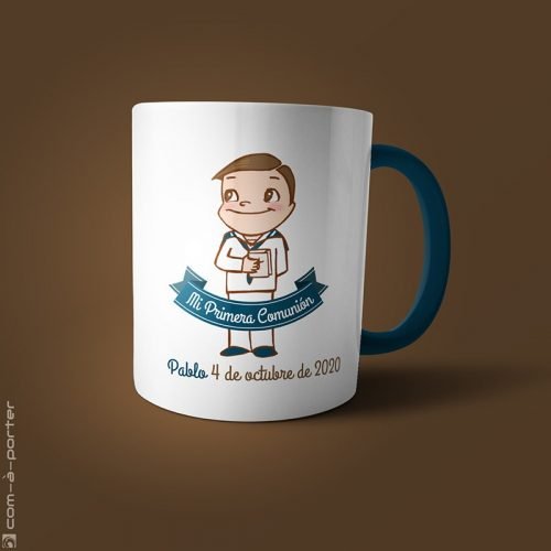 Diseño de Taza Recordatorio de Primera Comunión