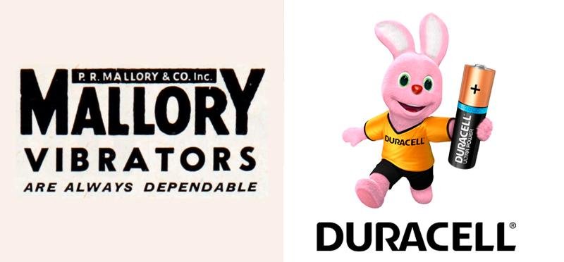 Mallory & Co y Duracell es la misma marca