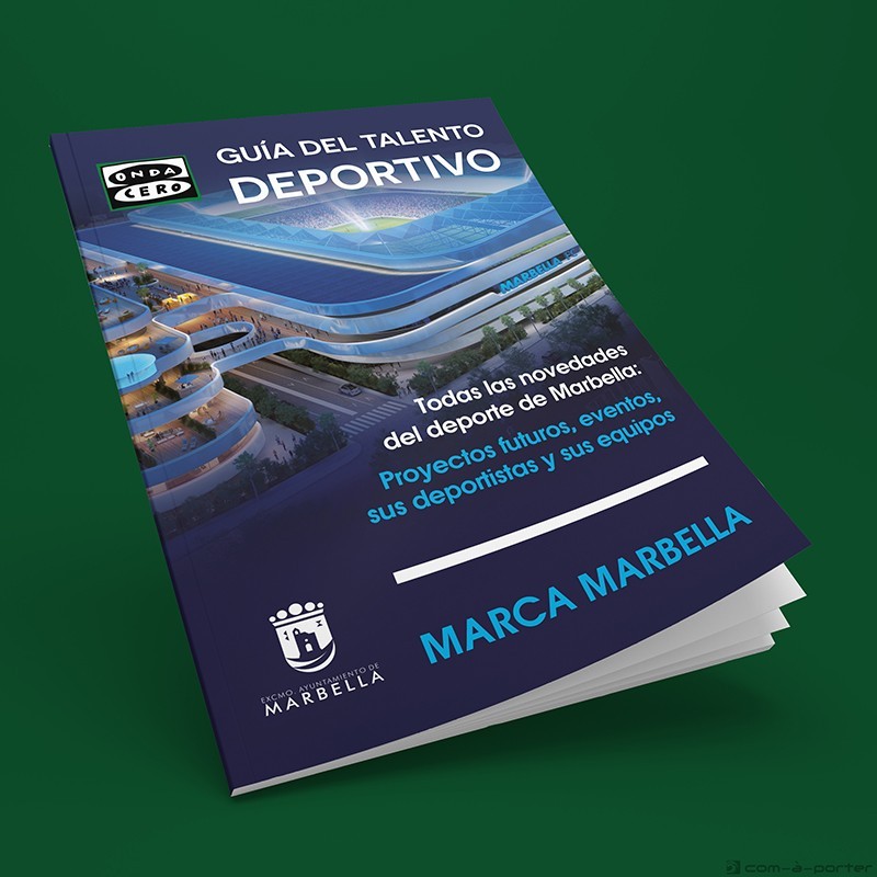 Maquetación de la Revista "Guía del Talento Deportivo Marca Marbella