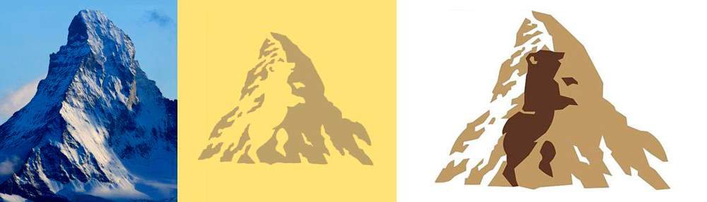 El logo de Toblerone esconde un oso en su interior