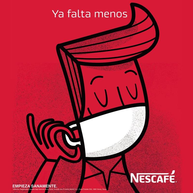 Ya falta menos, una campaña de Nescafé