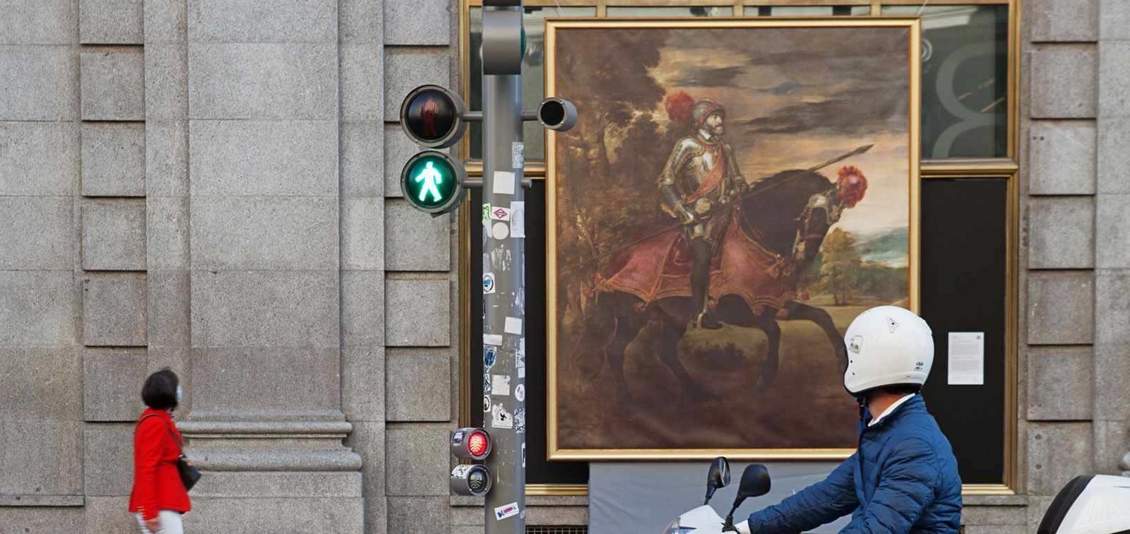 Las obras del Museo Nacional del Prado en la calle