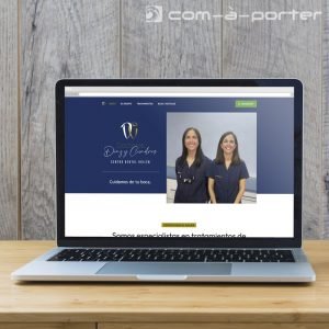 Página web Dras. Díaz y Cuadros. Centro Dental Bailén