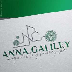 Logotipo de Anna Galiley Arquitecto y Paisajista