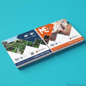 Maquetación de la Memoria Académica Curso 2018/19 de la Facultad de Ciencias Económicas y Empresariales de la Universidad de Málaga