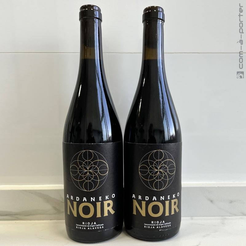 Diseño de etiqueta de vino para el tinto ARDANEKO NOIR