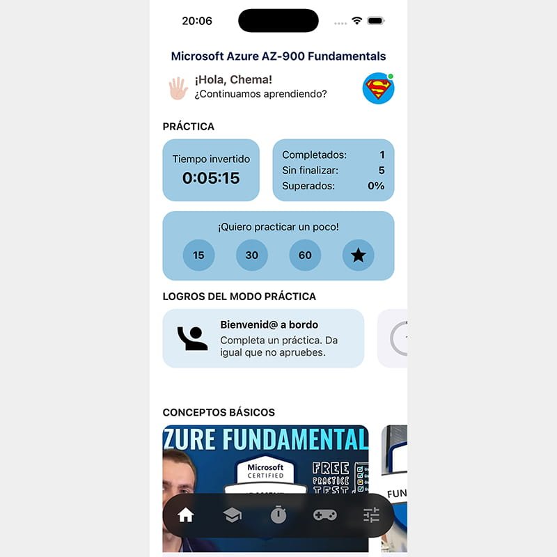 AZ900 Simulator - Android / iOS