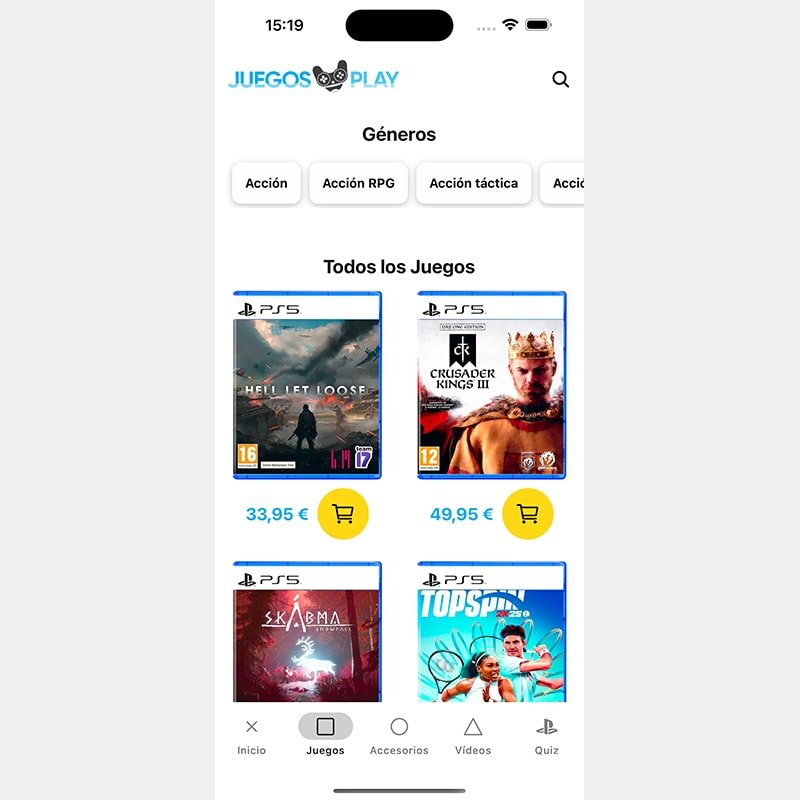 Juegos PLAY para PS5 y PS4 - iOS