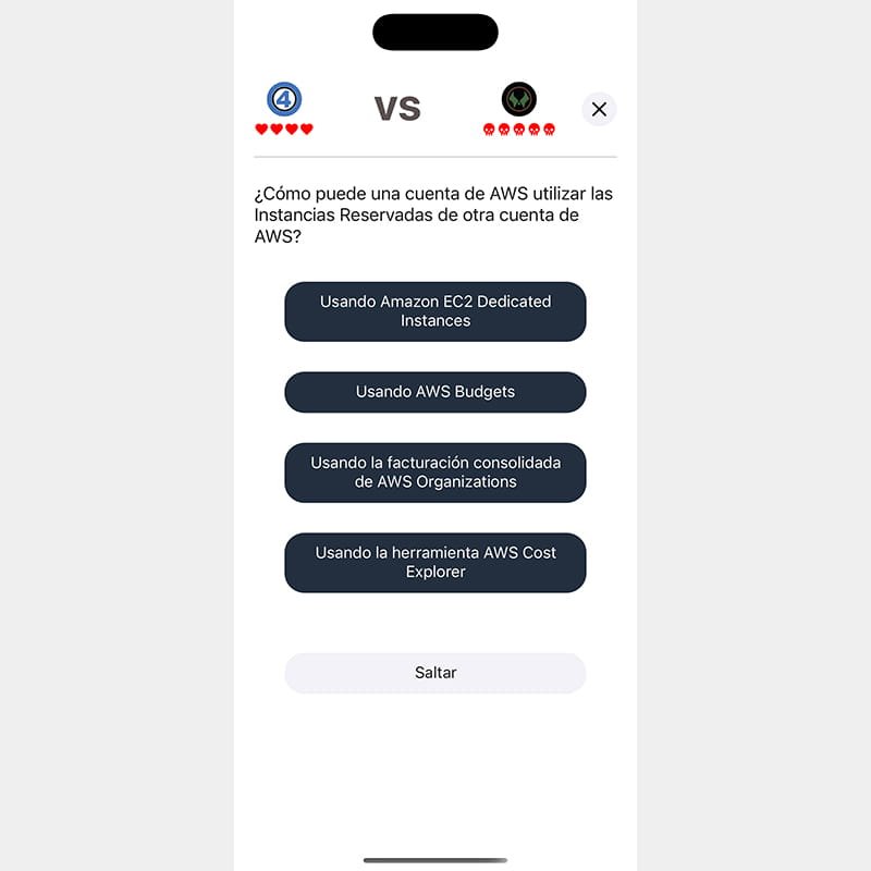 AWS Practitioner Simulator - Android / iOS