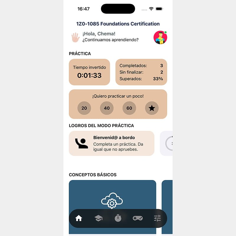 Oracle Cloud Foundations - Android / iOS
