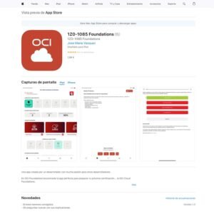 Oracle Cloud Foundations - iOS
