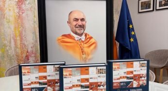 Maquetación de los libros Homenaje a Eugenio José Luque Domínguez por sus 20 años de Decanato