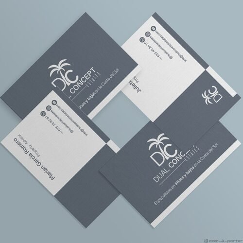 Tarjetas de Visita de Dual Concept Estates