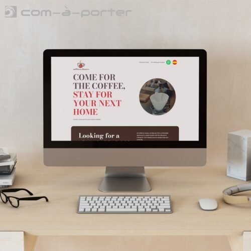 Página web CoffeeAndHouses