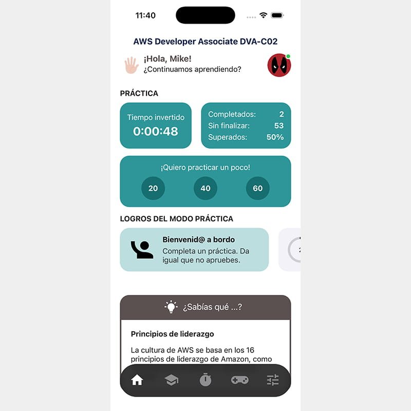 AWS Developer Associate - Android / iOS
