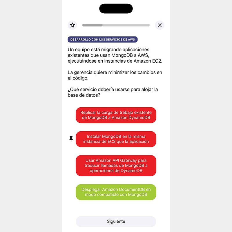 AWS Developer Associate - Android / iOS