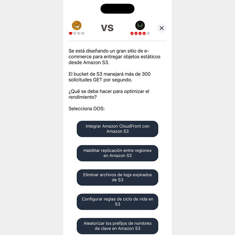 AWS Developer Associate - Android / iOS