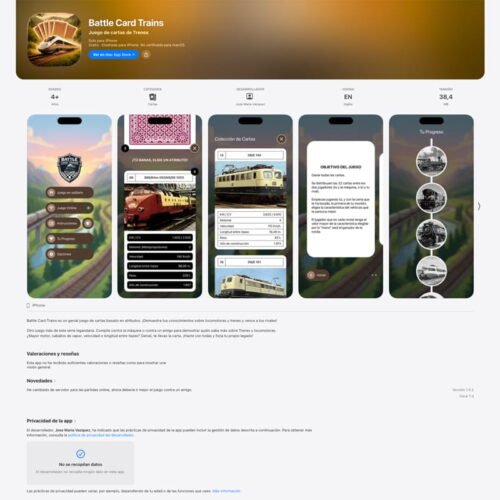 Juego Battle Card: Trains – Android / iOS