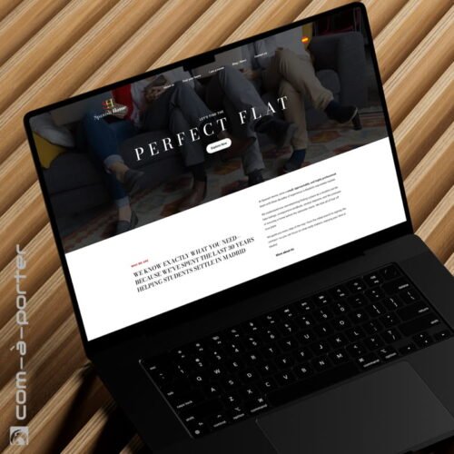 Página web de Spanish Home