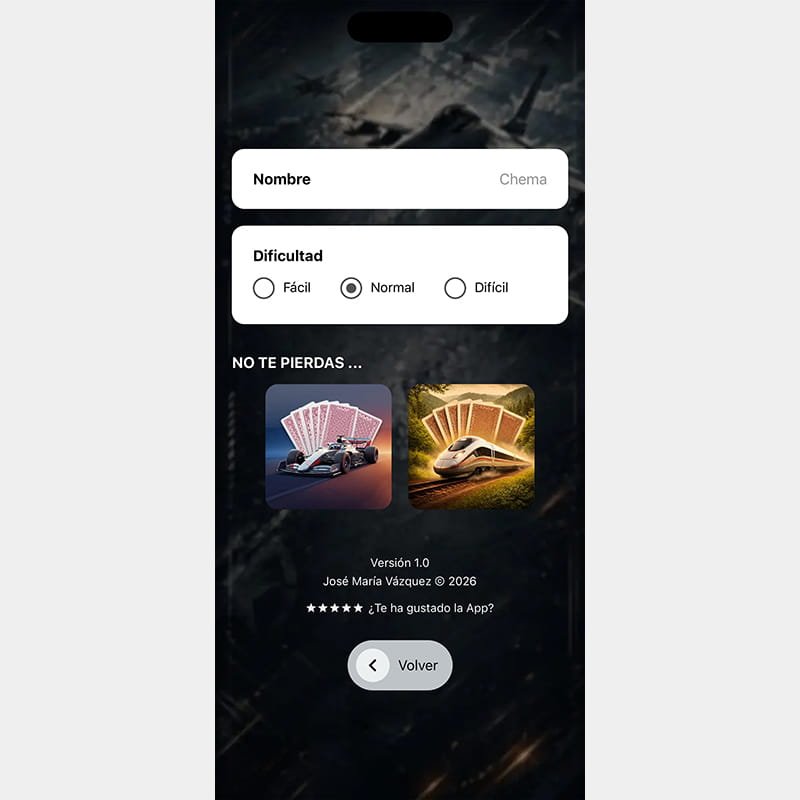 Juego Battle Card: Planes – Android / iOS