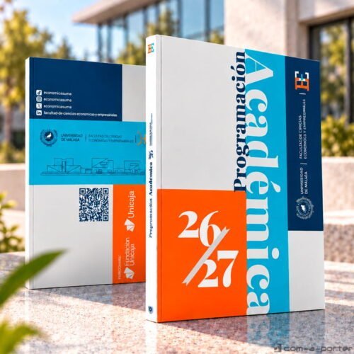Maquetación del Libro Programación Académica Curso 2026/2027 de la Facultad de Ciencias Económicas y Empresariales de la Universidad de Málaga