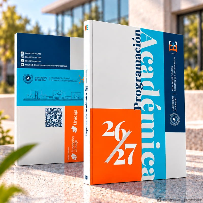 Maquetación del Libro Programación Académica Curso 2026/2027 de la Facultad de Ciencias Económicas y Empresariales de la Universidad de Málaga